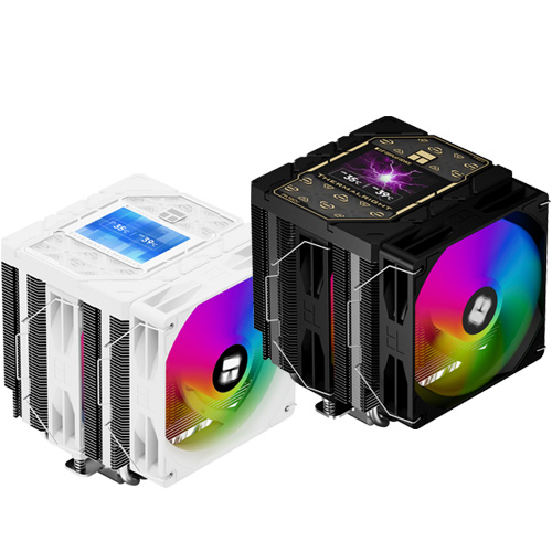 Thermalright Peerless Assassin 120 Vision ARGB (Black/White) w/ 2.8inch Screen Dual-Tower